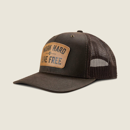 Arait Work Work Hard Patch Cap Ariat Men|Accessories