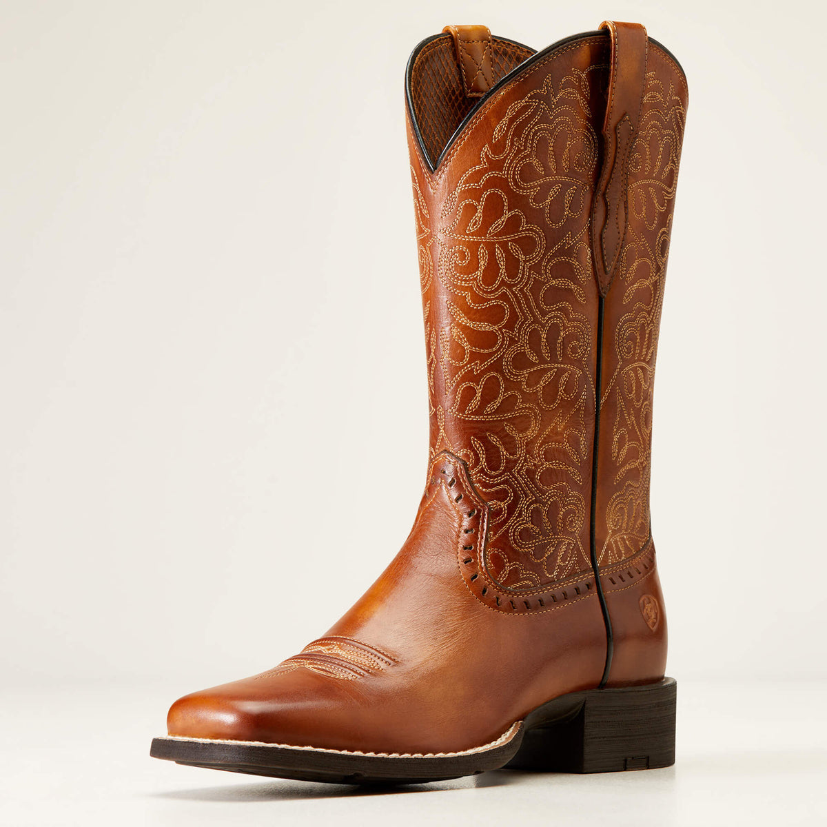 Round Up Remuda Wide Square Toe Western Boot Ariat Women