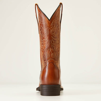 Round Up Remuda Wide Square Toe Western Boot Ariat Women