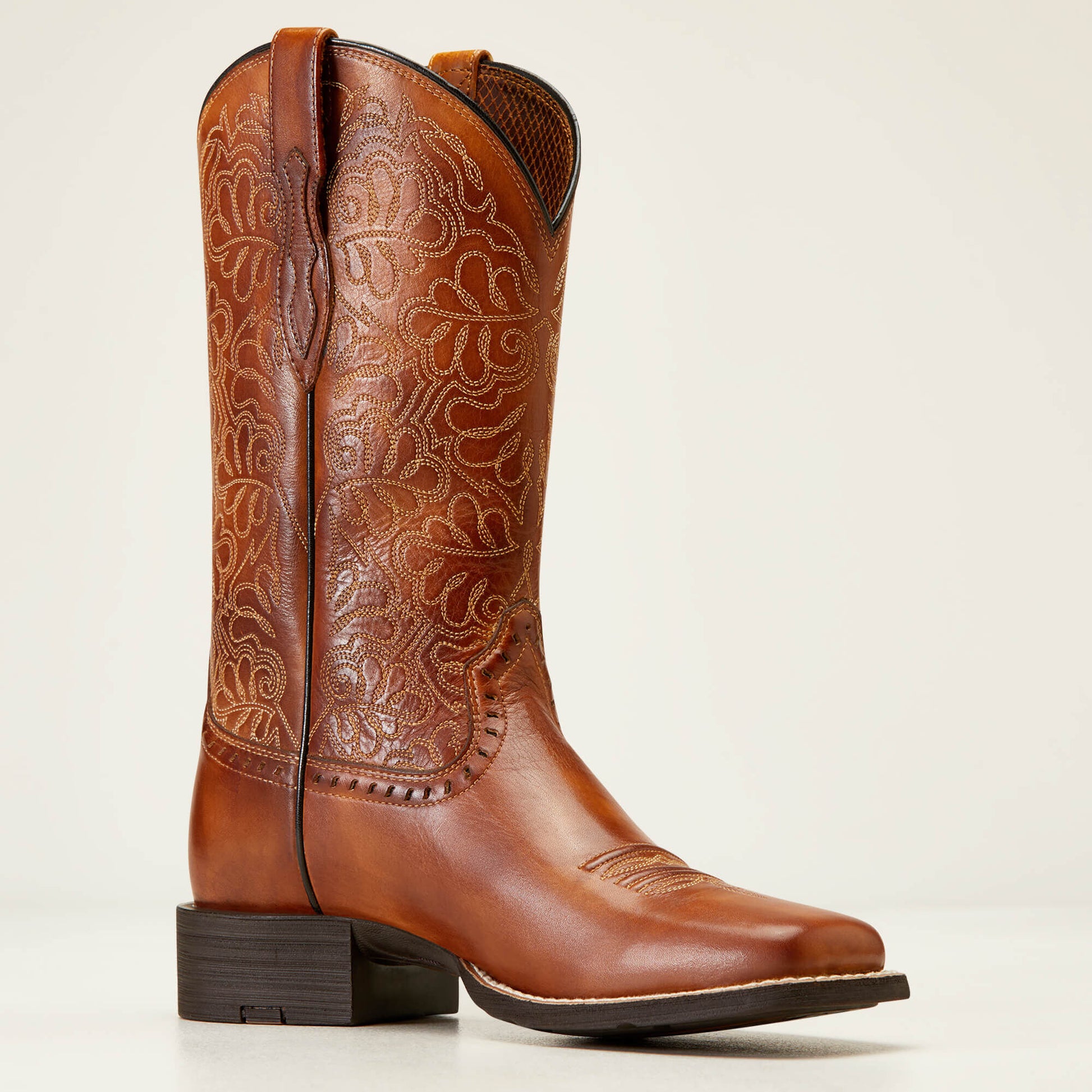 Round Up Remuda Wide Square Toe Western Boot Ariat Women