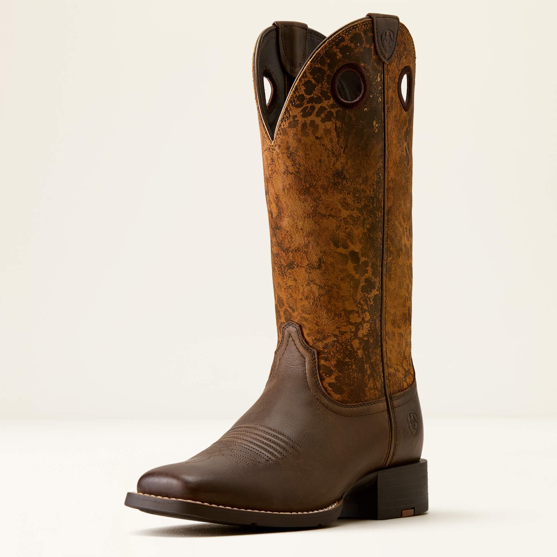 Round Up Ryder Wide Square Toe Western Boot Ariat Women