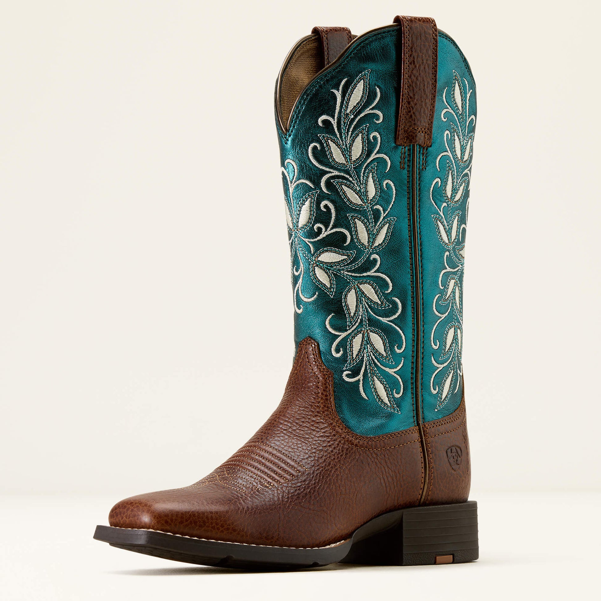 Round Up Holly Wide Square Toe Western Boot Ariat Women