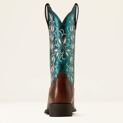 Round Up Holly Wide Square Toe Western Boot Ariat Women