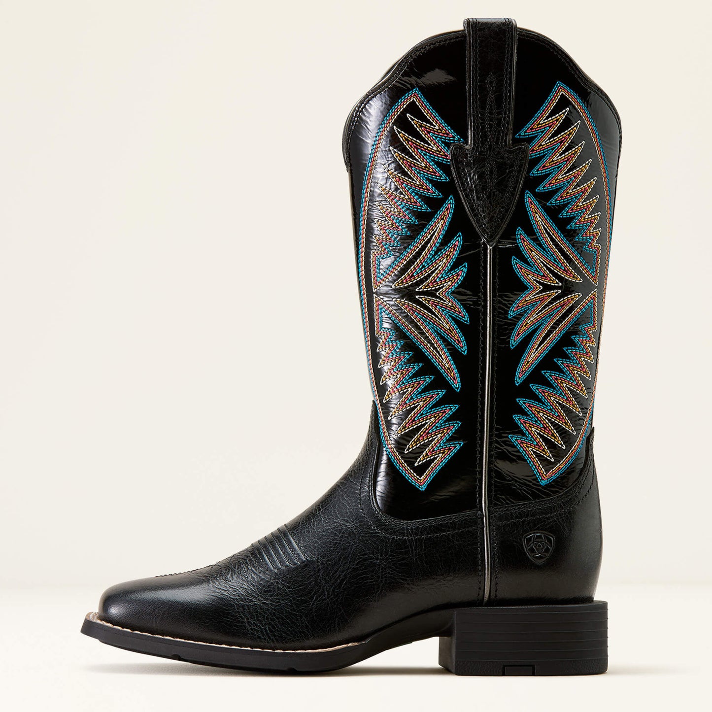 Round Up Ruidoso Wide Square Toe Western Boot Ariat Women