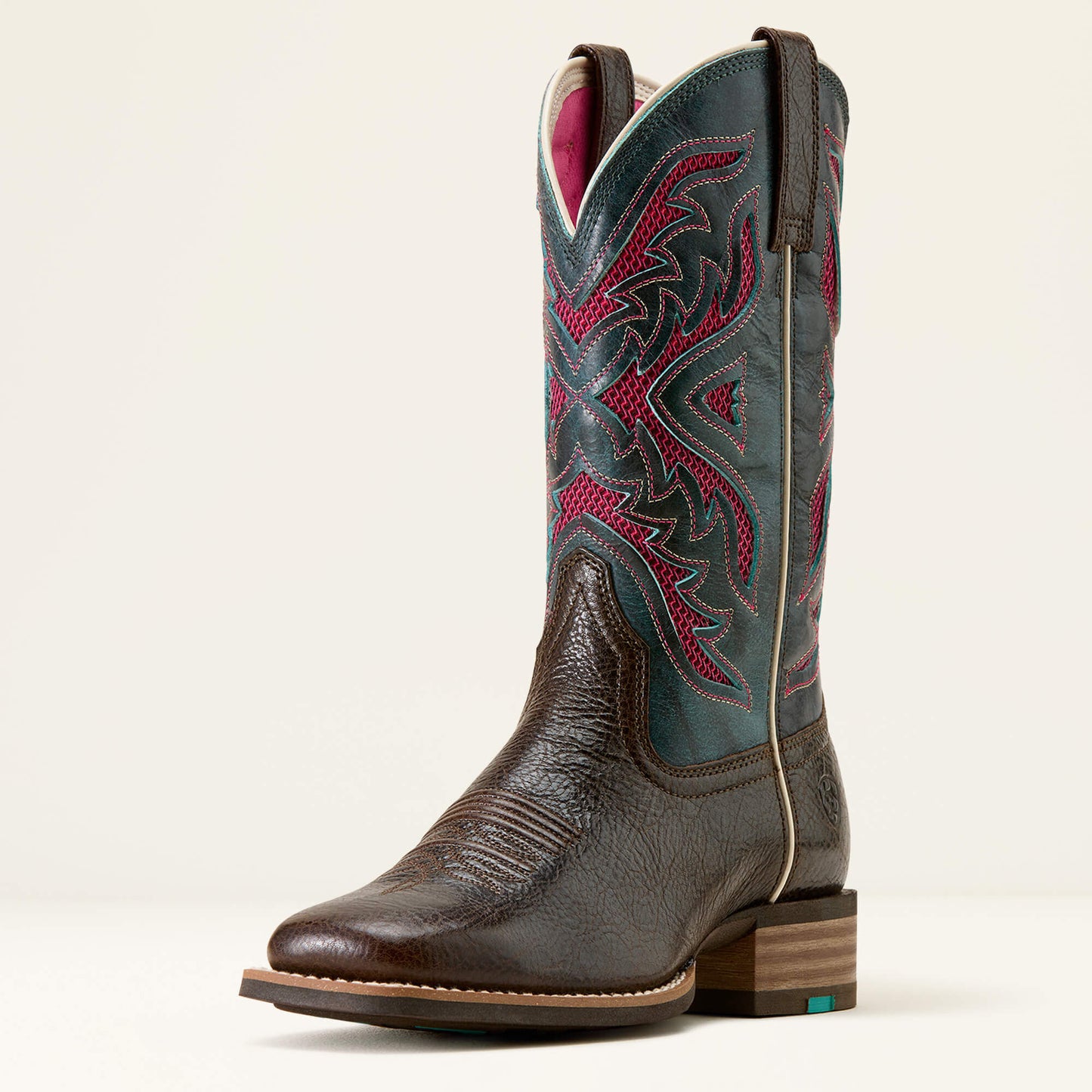 San Angelo VentTEK 360 Wide Square Toe Western Boot Ariat Women