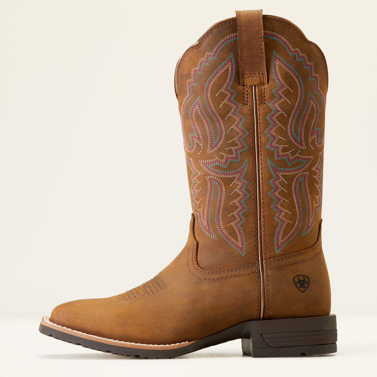 Hybrid Ranchwork Wide Square Toe Western Boot Ariat Women