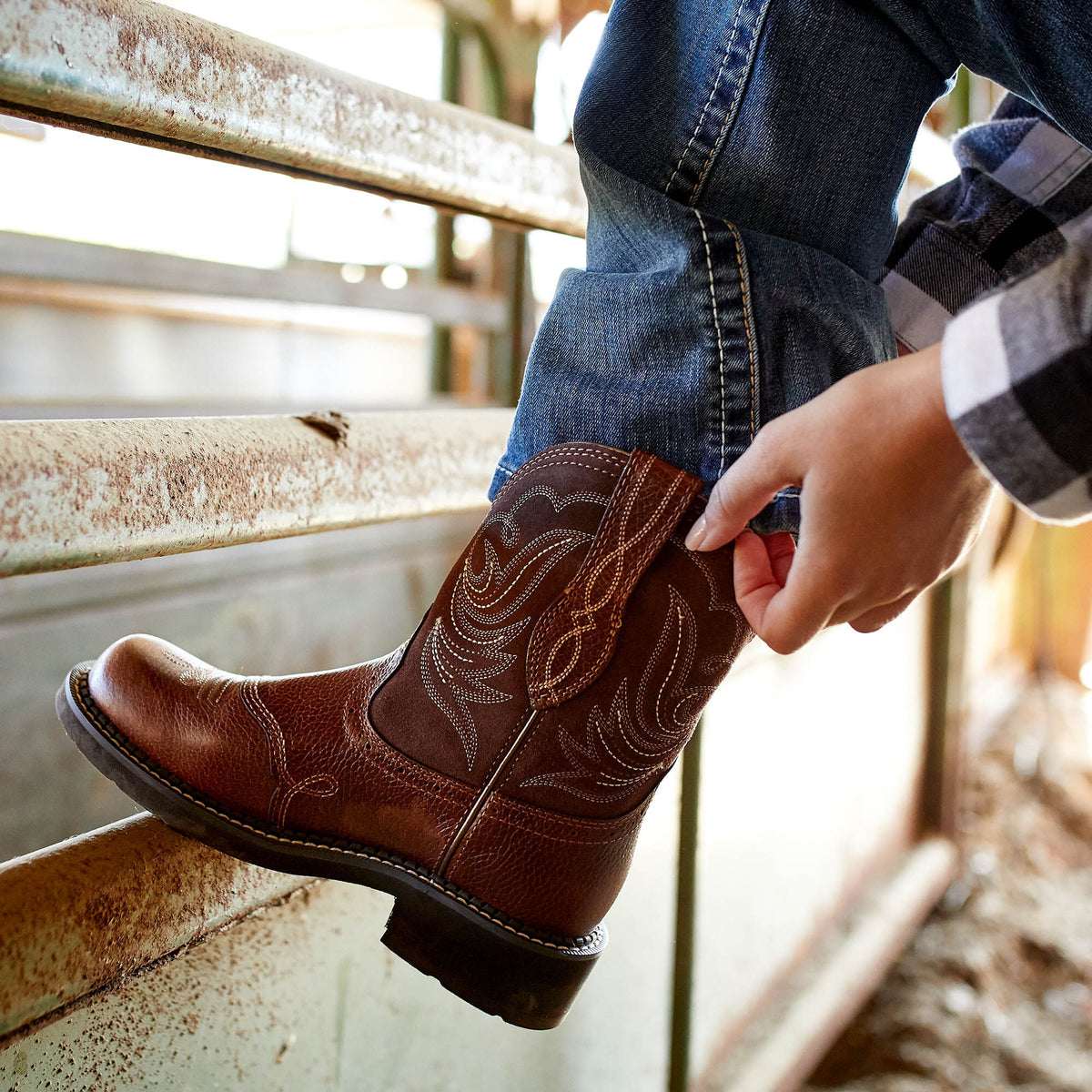 Fatbaby Heritage Dapper Western Boot Ariat Women