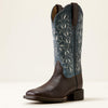 CHOCOLATE CROC PRINT/DENIM CROC PRINT