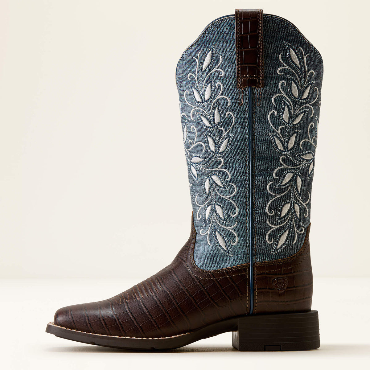 Round Up Holly Wide Square Toe Western Boot Ariat Women