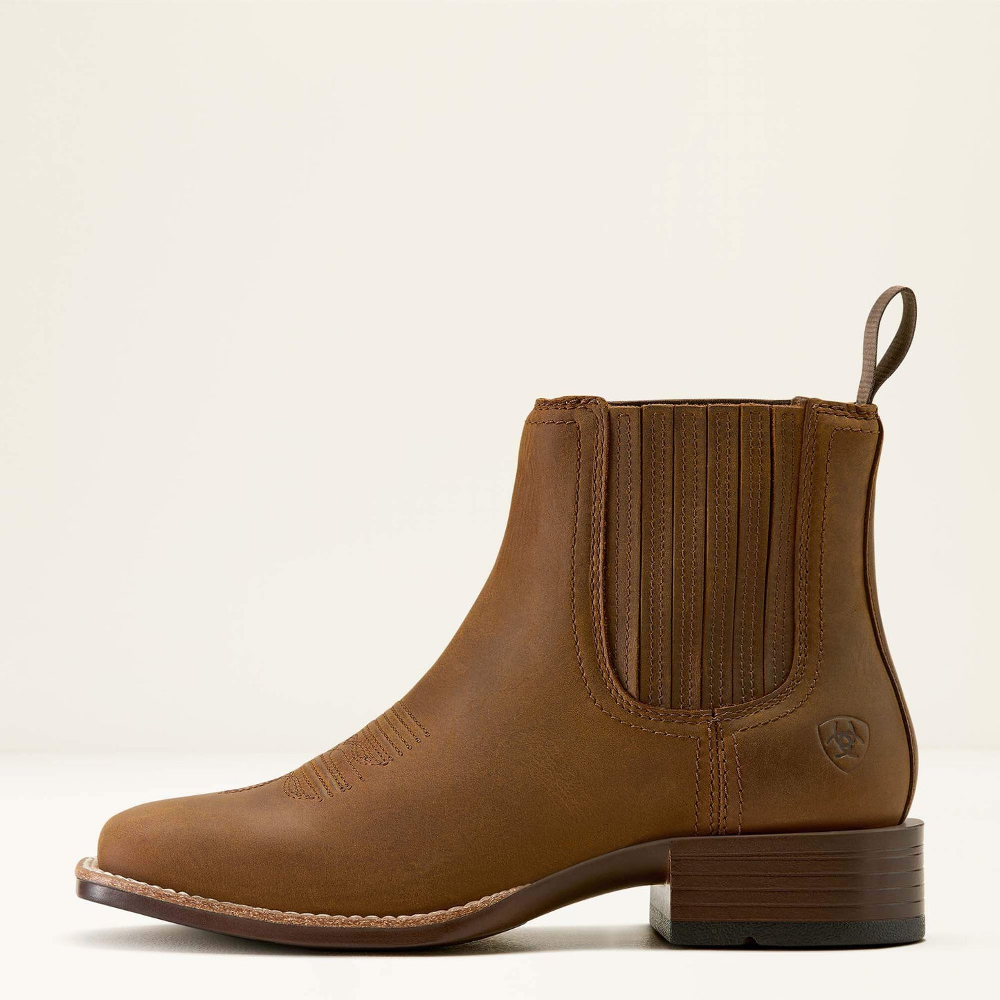 Booker Chelsea Wide Square Toe Western Boot Ariat Women
