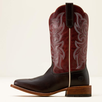 County Lane Wide Square Toe Western Boot Ariat Women