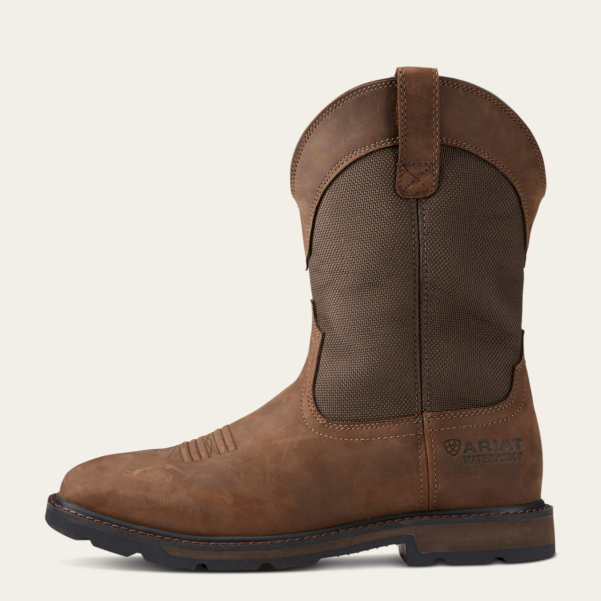 Groundbreaker Wide Square Toe Waterproof Steel Toe Work Boot Ariat Work