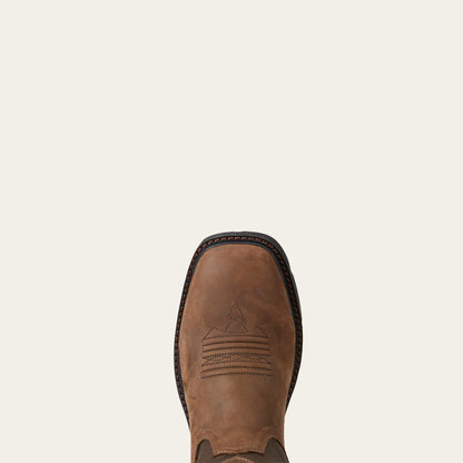 Groundbreaker Wide Square Toe Waterproof Steel Toe Work Boot Ariat Work