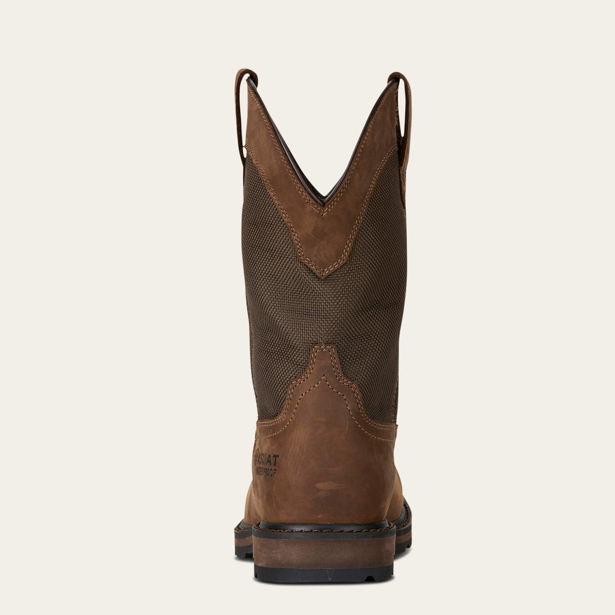 Groundbreaker Wide Square Toe Waterproof Steel Toe Work Boot Ariat Work