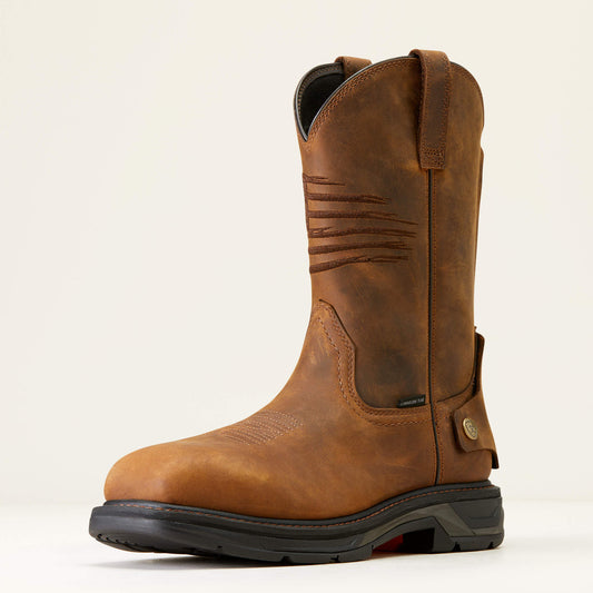 WorkHog XT Patriot EZ Zip Carbon Toe Work Boot Ariat Work