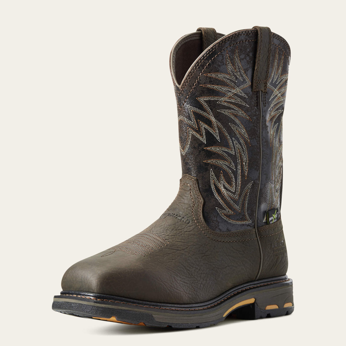 WorkHog Wide Square Toe MetGuard Waterproof Composite Toe Work Boot Ariat Work