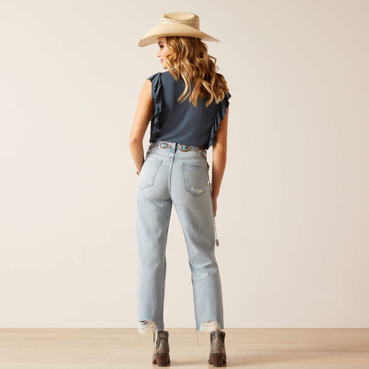 Ultra High Rise Tomboy Straight Jean Ariat Women