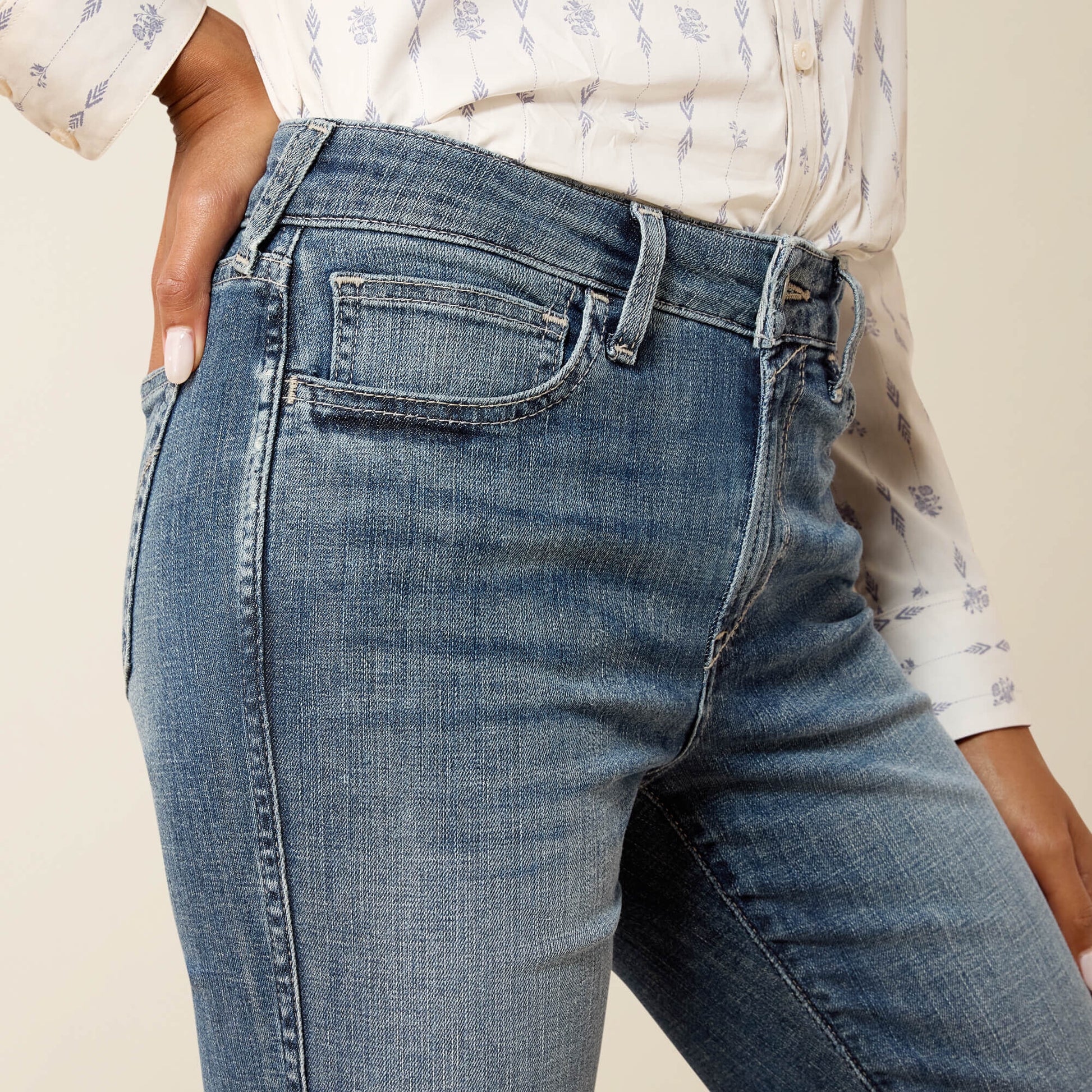 High Rise Vera Slim Trouser Jeans Ariat Women