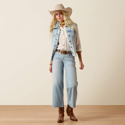 Perfect Rise Clare Wide Leg Crop Jeans Ariat Women