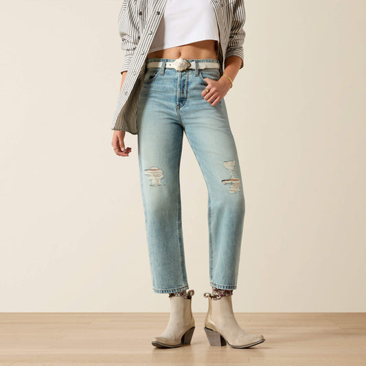 Ultra High Rise Tomboy Relaxed Straight Leg Jeans Ariat Women