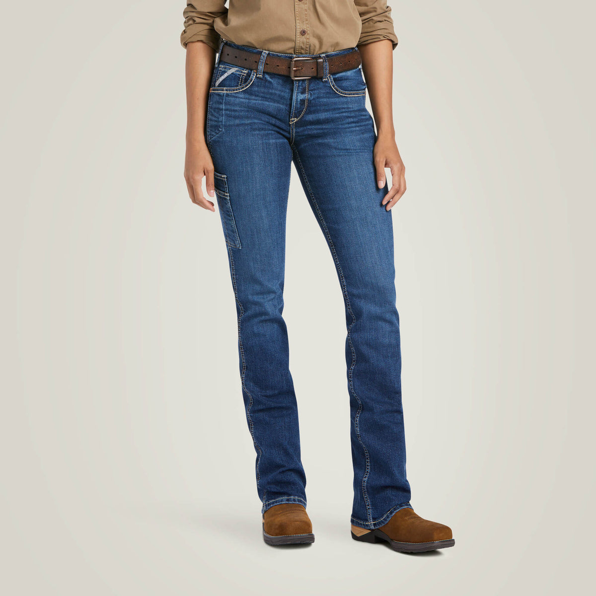 Rebar PR DuraStretch Riveter Boot Cut Jean Ariat Women|Work