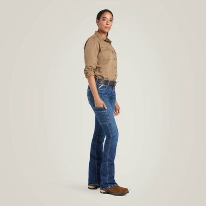 Rebar PR DuraStretch Riveter Boot Cut Jean Ariat Women|Work