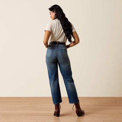 Ultra High Rise Relaxed Tomboy Straight Leg Jeans Ariat Women