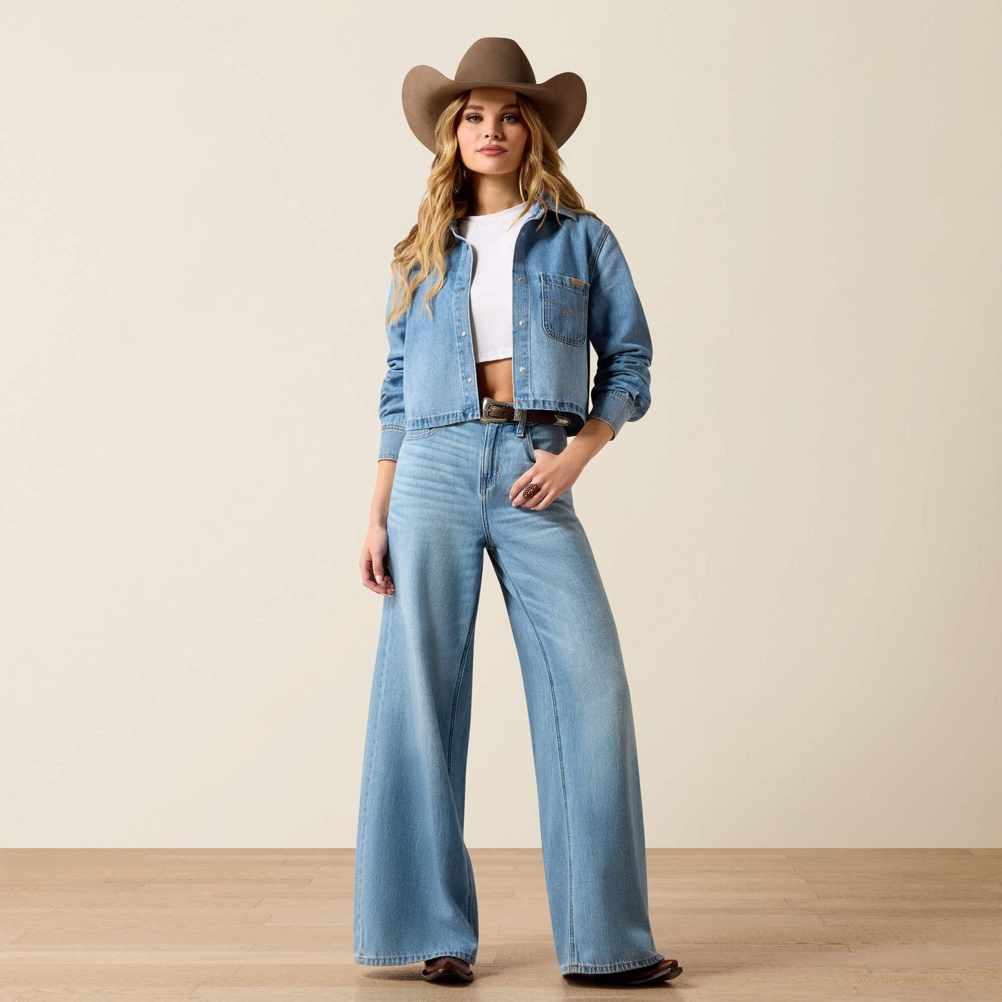 Ultra High Rise Calamity Comfort Wide Leg Jeans Ariat Women