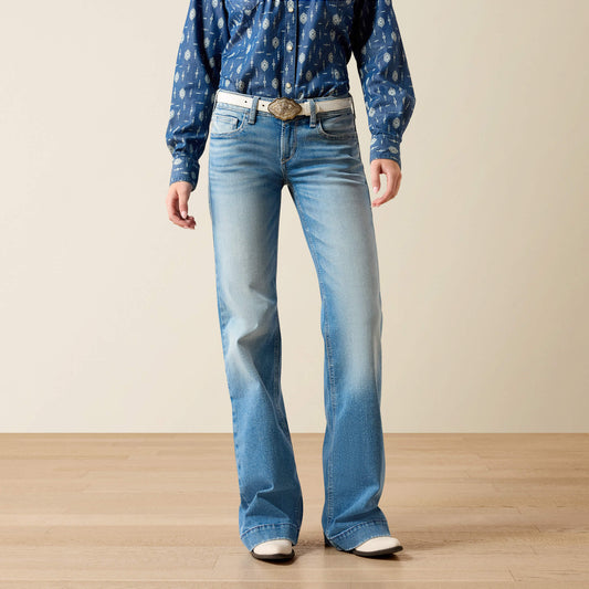 Mid Rise Clara Trouser Jeans Ariat Women