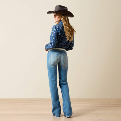 Mid Rise Clara Trouser Jeans Ariat Women