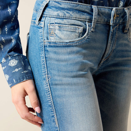 Mid Rise Clara Trouser Jeans Ariat Women