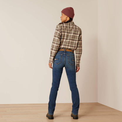 Rebar High Rise Riveter DuraStretch Straight Leg Jeans Ariat Women|Work