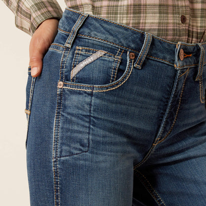 Rebar High Rise Riveter DuraStretch Straight Leg Jeans Ariat Women|Work