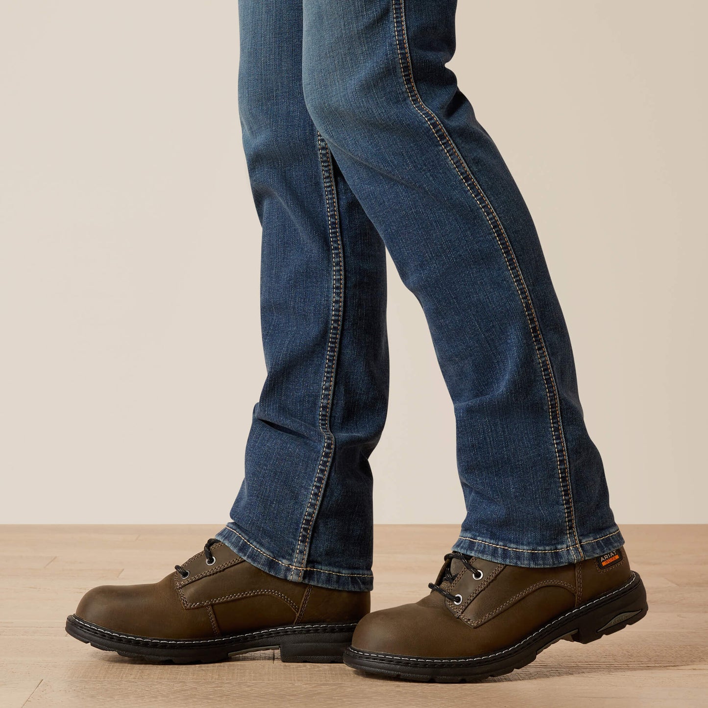 Rebar High Rise Riveter DuraStretch Straight Leg Jeans Ariat Women|Work