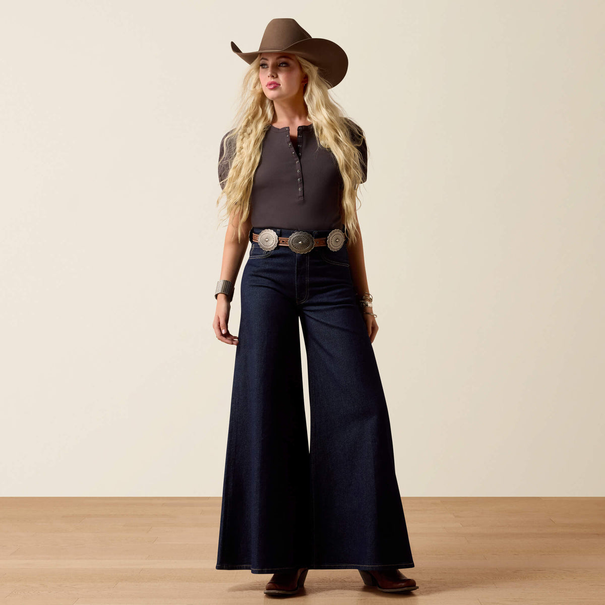 Ultra High Rise Jazmine Super Wide Jeans Ariat Women