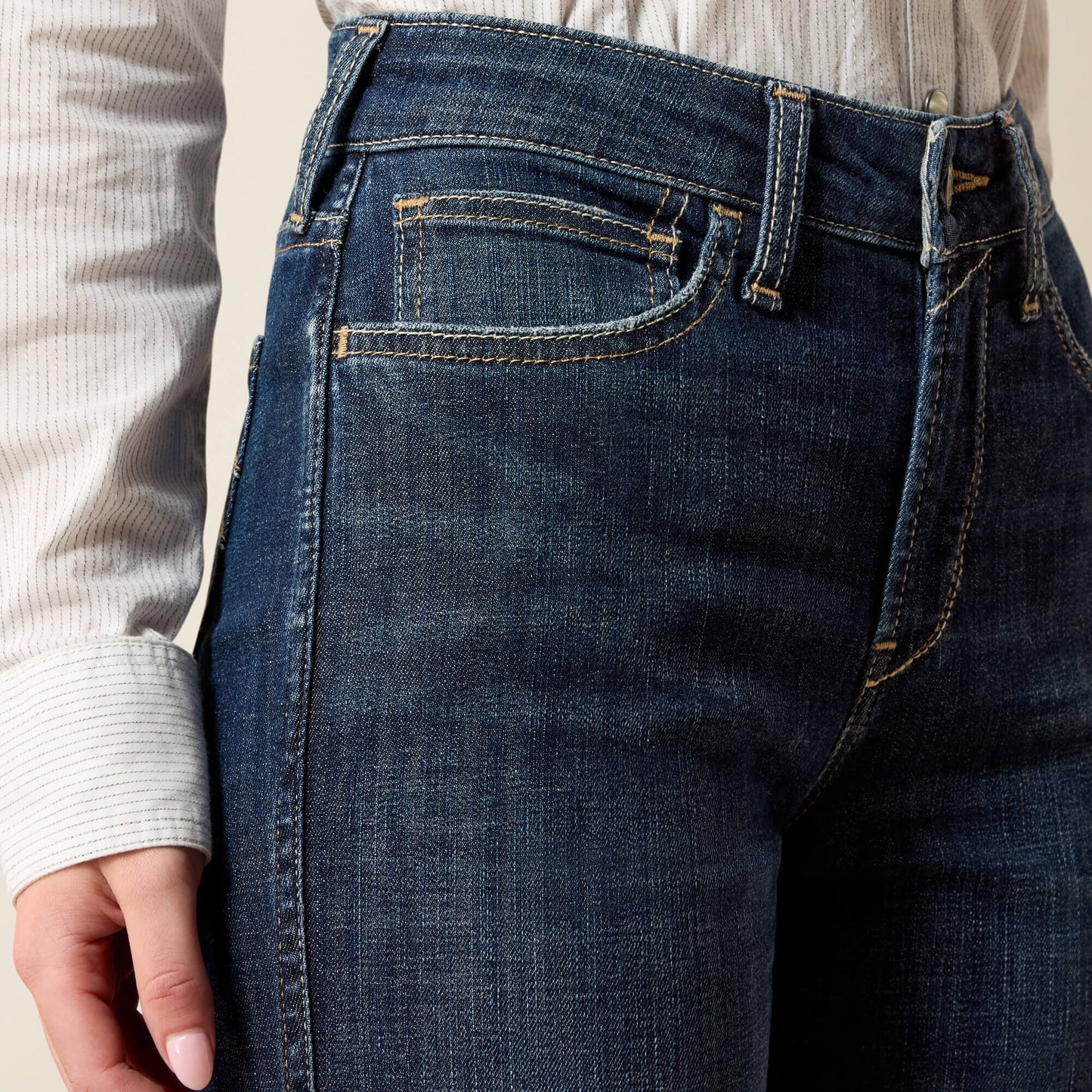 High Rise Vivienne Slim Trouser Jeans Ariat Women