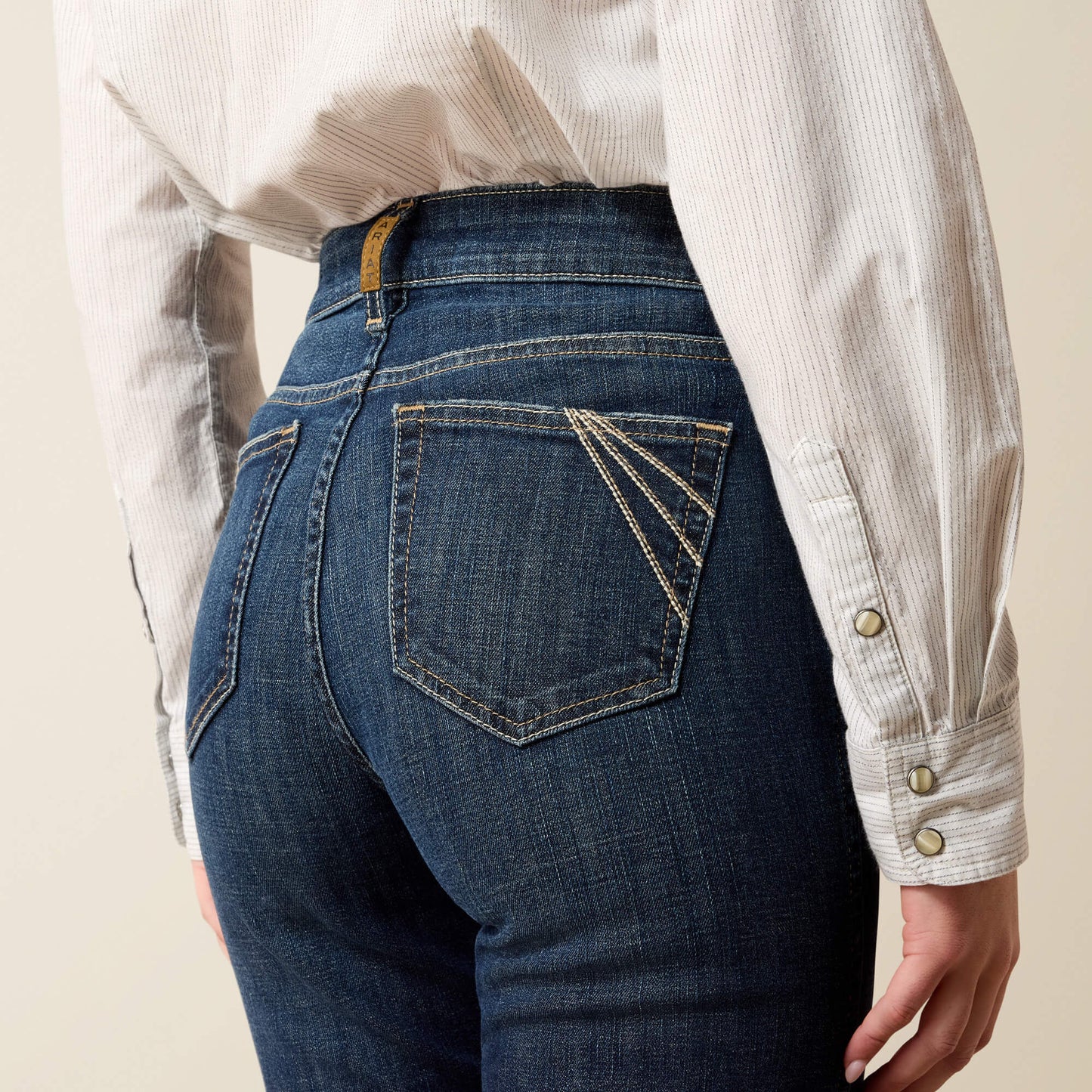 High Rise Vivienne Slim Trouser Jeans Ariat Women