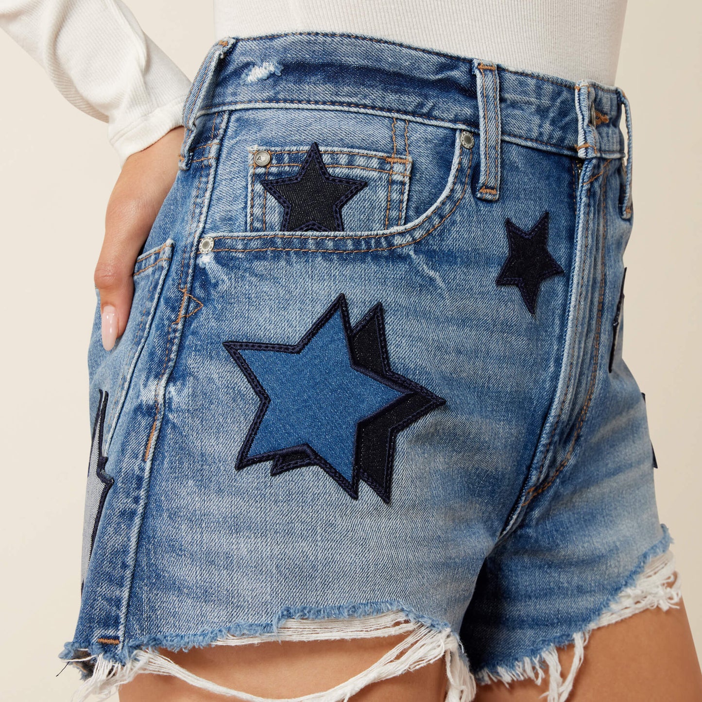 Ultra High Rise Americana Denim 3" Shorts Ariat Women