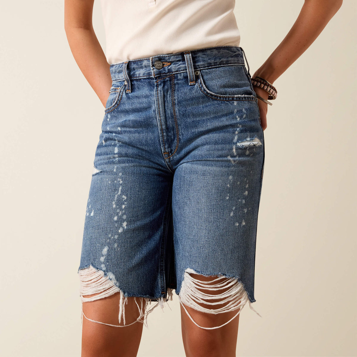 Ultra High Rise Relaxed Tomboy 10" Shorts Ariat Women