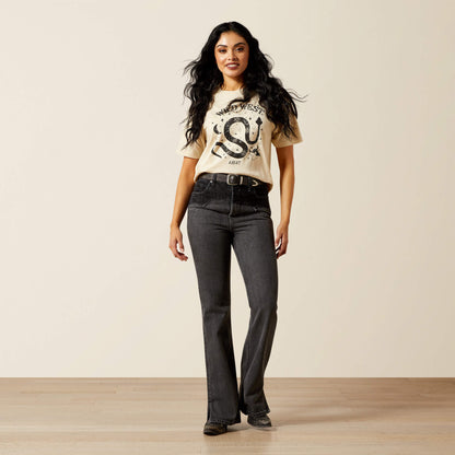Ultra High Rise Cheyenne Yoke Tomboy Boot Cut Jean Ariat Women|Sale