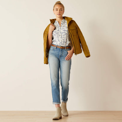 High Rise Bridle Slim Straight Leg Jeans Ariat Women|Sale