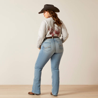 R.E.A.L. Perfect Rise Arrow Fit Penelope Boot Cut Jean Ariat Women