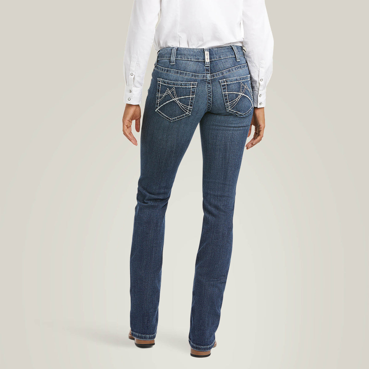 Arrow Fit Mid Rise Gianna Straight Leg Jeans Ariat Women|Sale