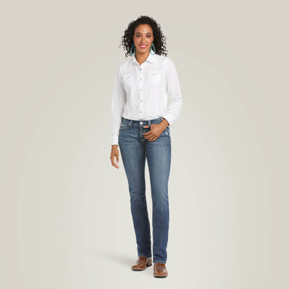 Arrow Fit Mid Rise Gianna Straight Leg Jeans Ariat Women|Sale