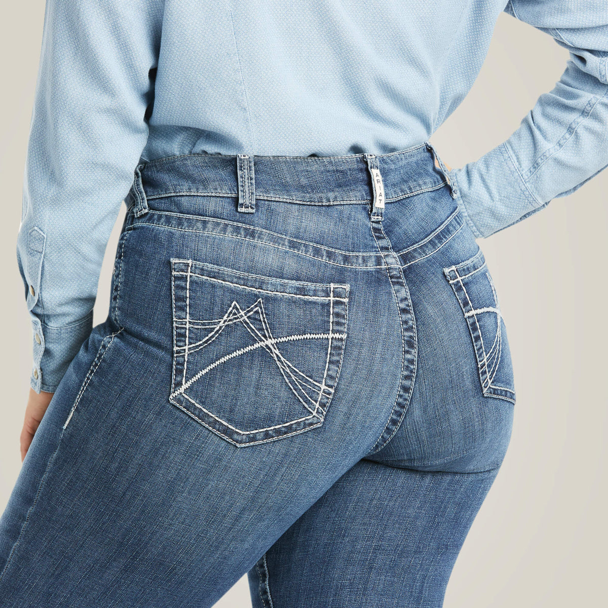 Arrow Fit Mid Rise Gianna Straight Leg Jeans Ariat Women|Sale