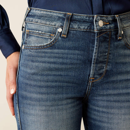 High Rise Bridle Slim Straight Leg Jeans Ariat Women|Sale