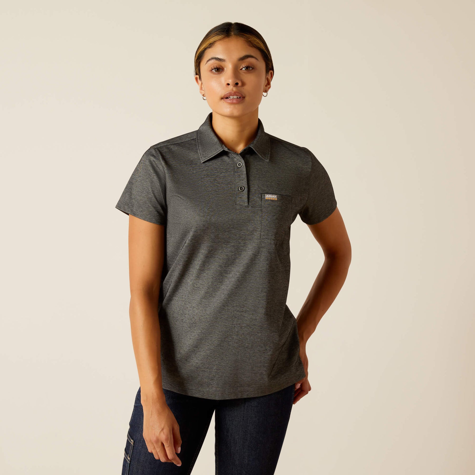 Rebar Foreman Polo Ariat Women