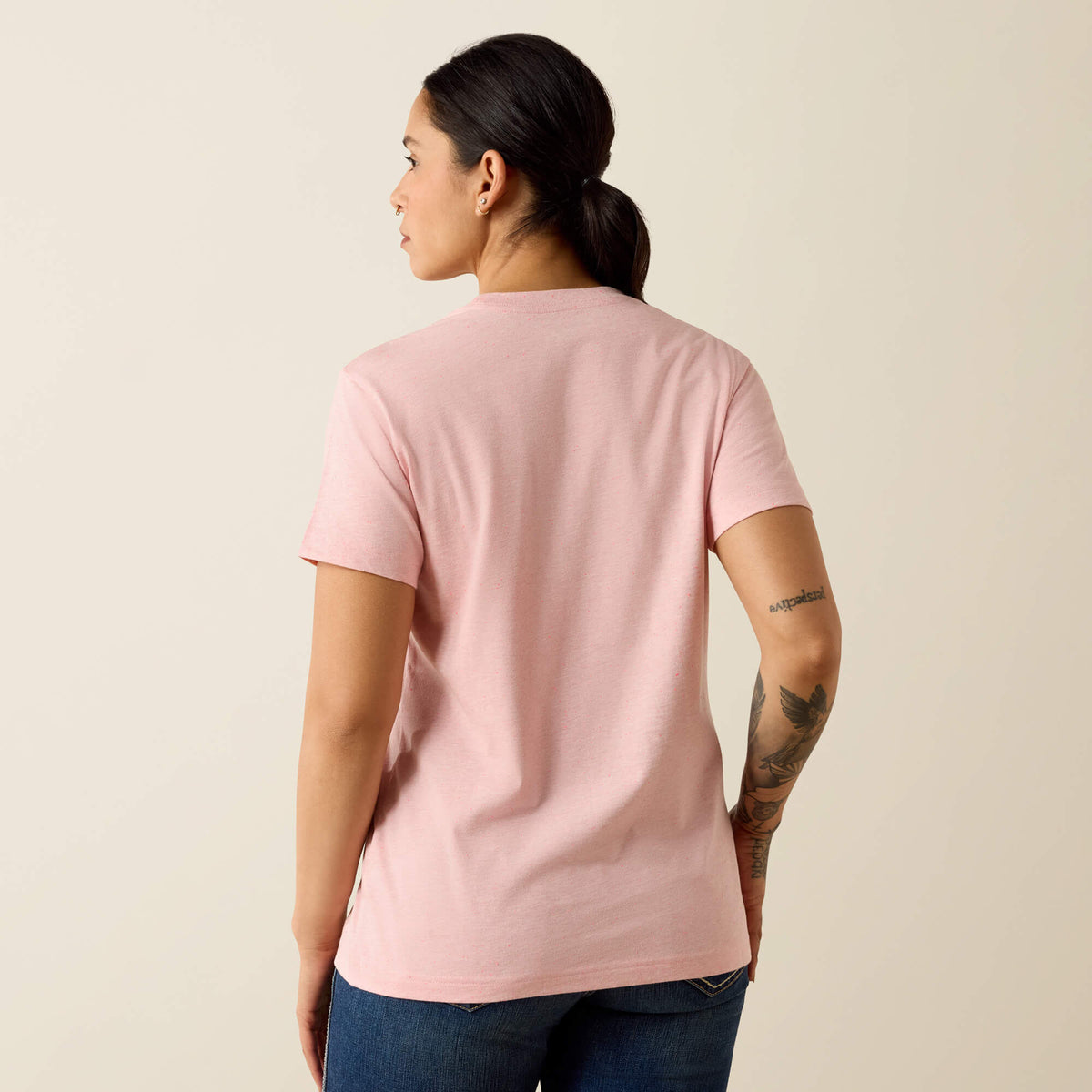 Rebar Cotton Strong Space Dyed T-Shirt Ariat Women|Work