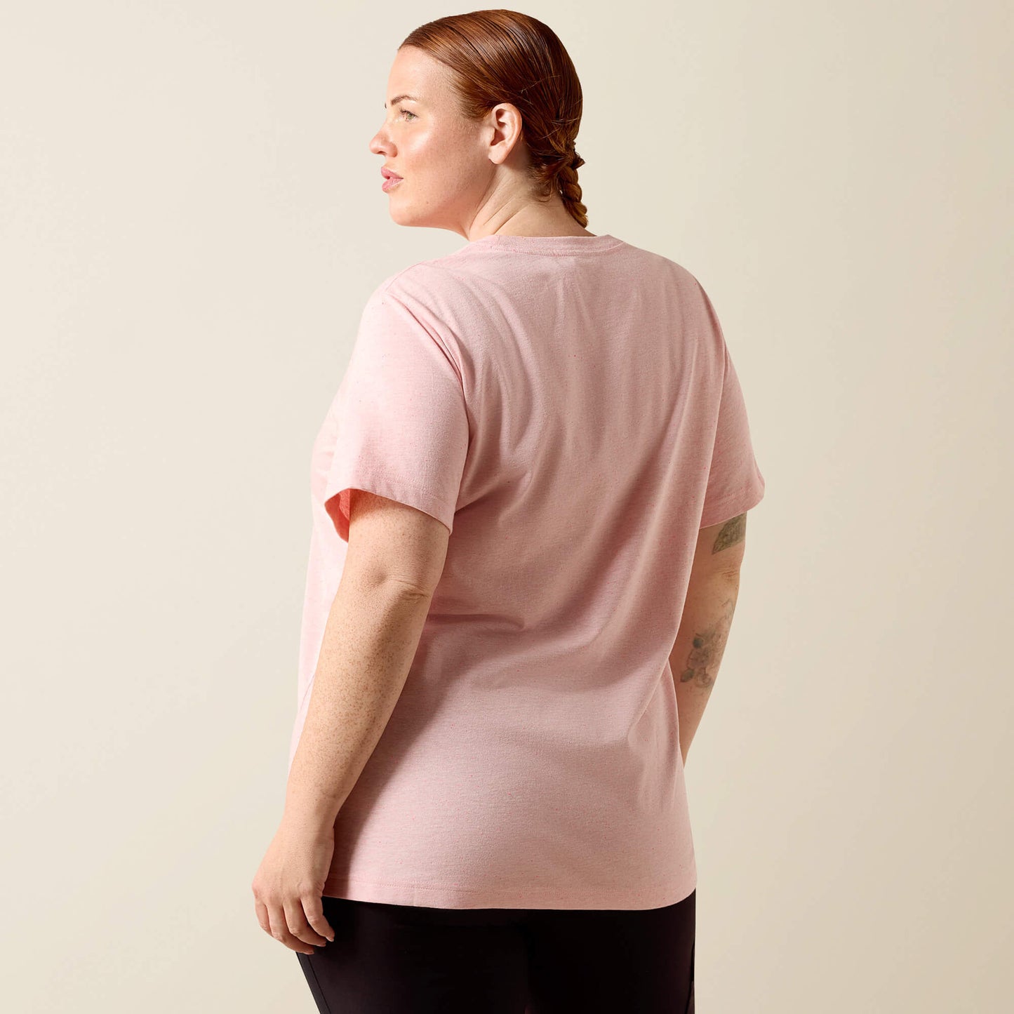Rebar Cotton Strong Space Dyed T-Shirt Ariat Women|Work
