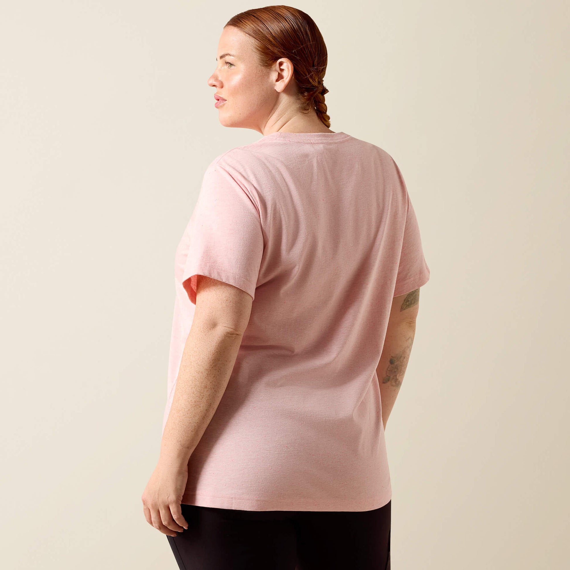 Rebar Cotton Strong Space Dyed T-Shirt Ariat Women|Work
